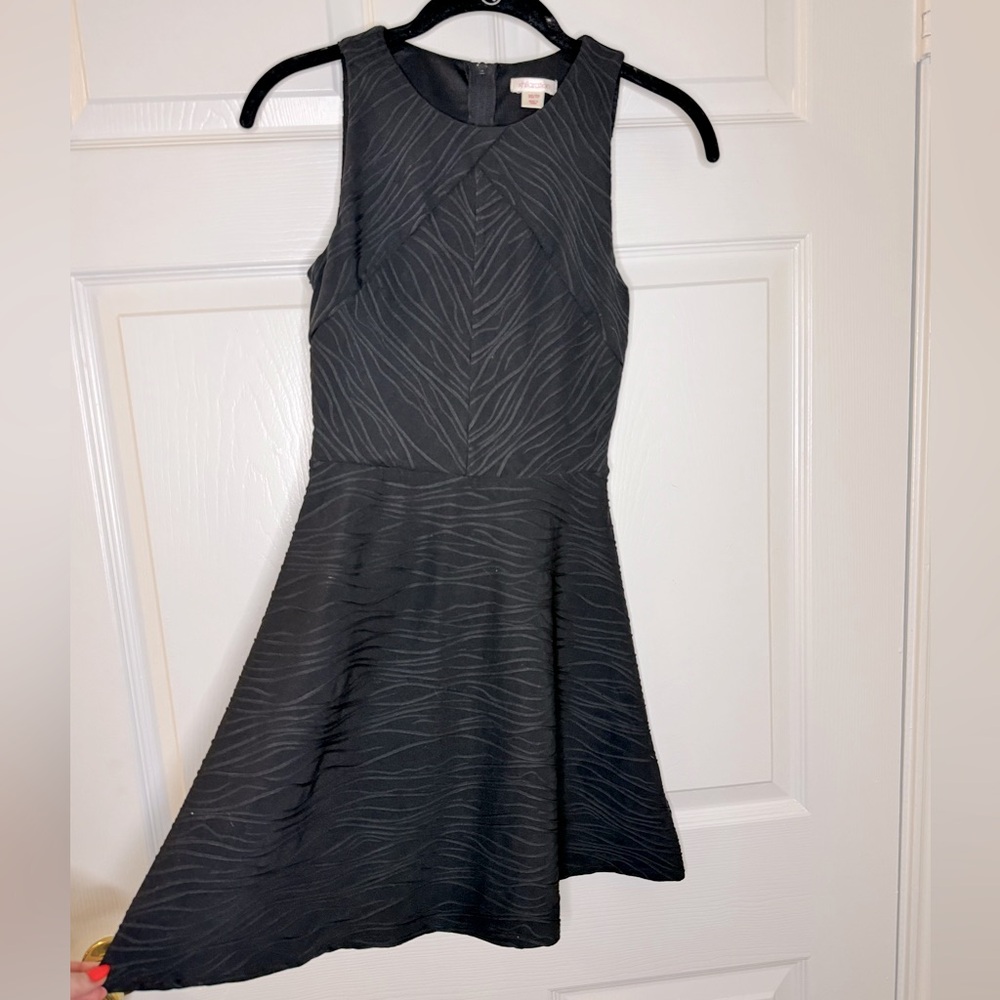 Xhilaration black high neck dress XS